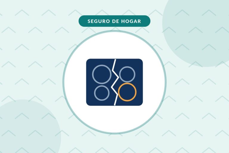 Vitrocerámica rota y seguro de hogar: placa de inducción con el cristal agrietado