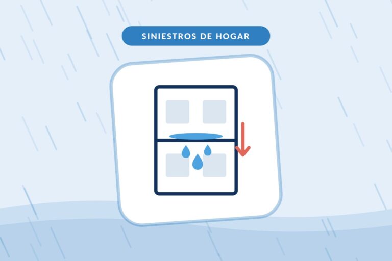 Fuga de agua del vecino: agua que cae del piso de arriba al de abajo
