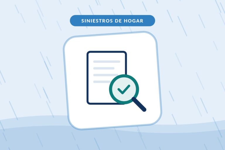 Perito del seguro: informe pericial con una lupa y un check