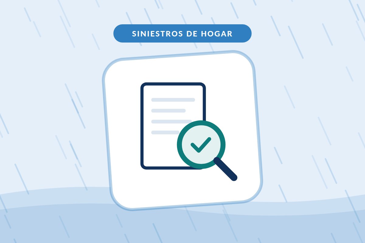 Perito del seguro: informe pericial con una lupa y un check