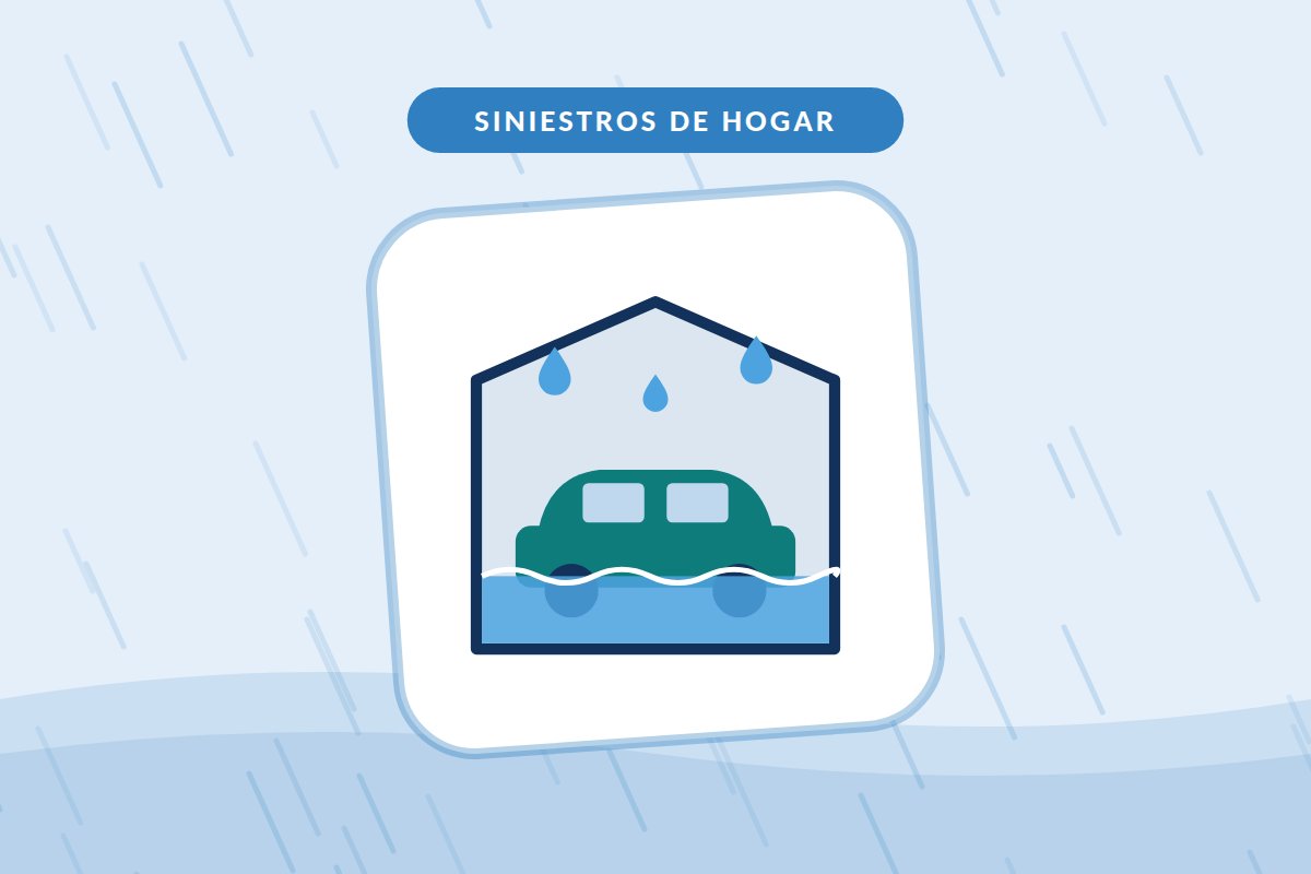 Inundación por lluvia en garaje o sótano: qué cubre la póliza y qué el Consorcio