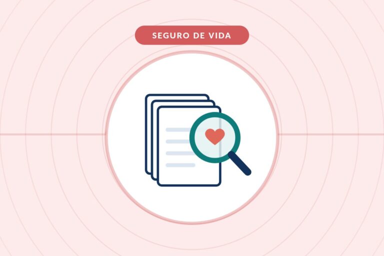 Registro de contratos de seguro: lupa sobre un archivo de documentos