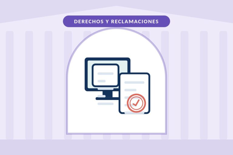 Reclamar ante la DGSFP: formulario con un sello oficial y un ordenador