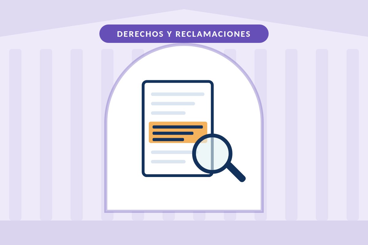 Cláusulas limitativas: documento con un párrafo resaltado y una lupa